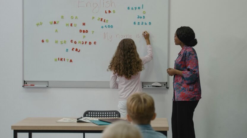 Ensino de inglês Crédito: Pexels